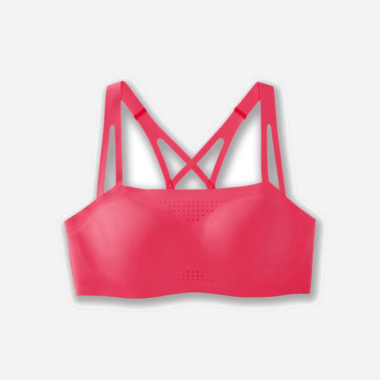 Brooks Dare Crisscross - Run Bra Mujer - Rosas (AE8706259)